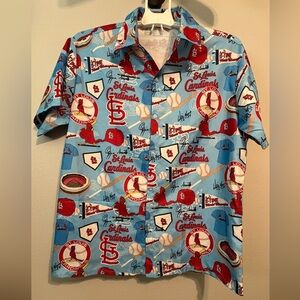 Blue Casual Button Down Shirt